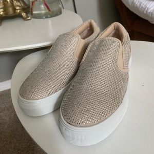 Rhinestone Slip ons ✨💎